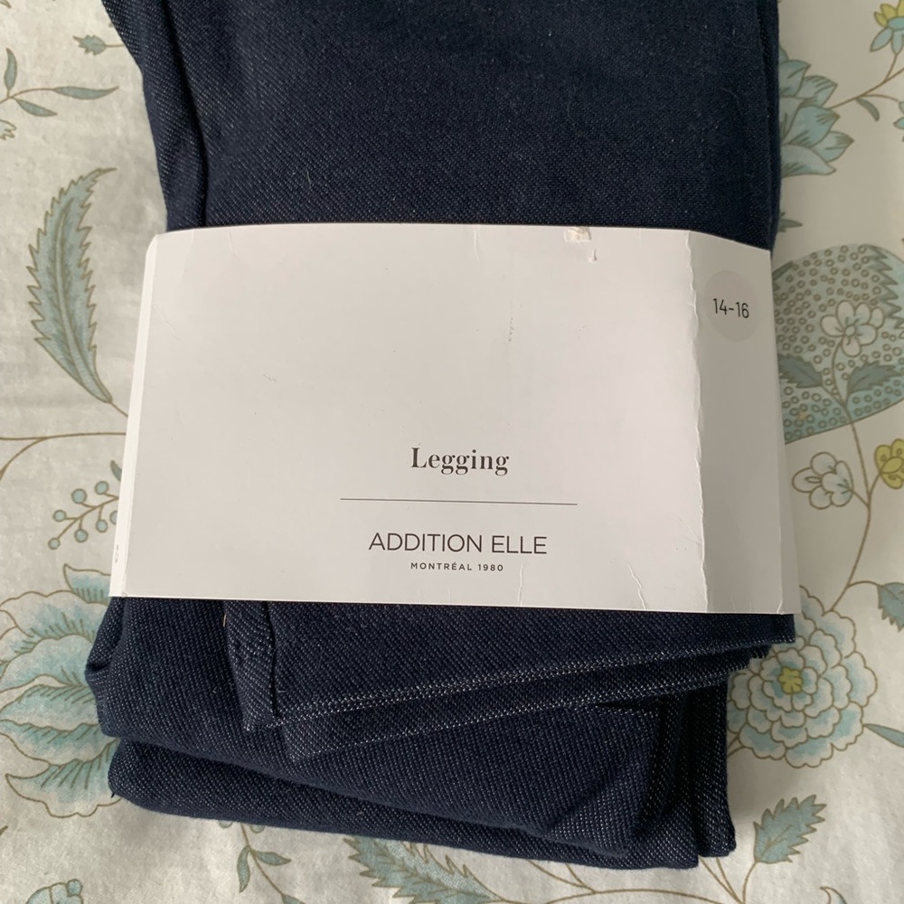 Addition Elle Denim Stretch Leggings